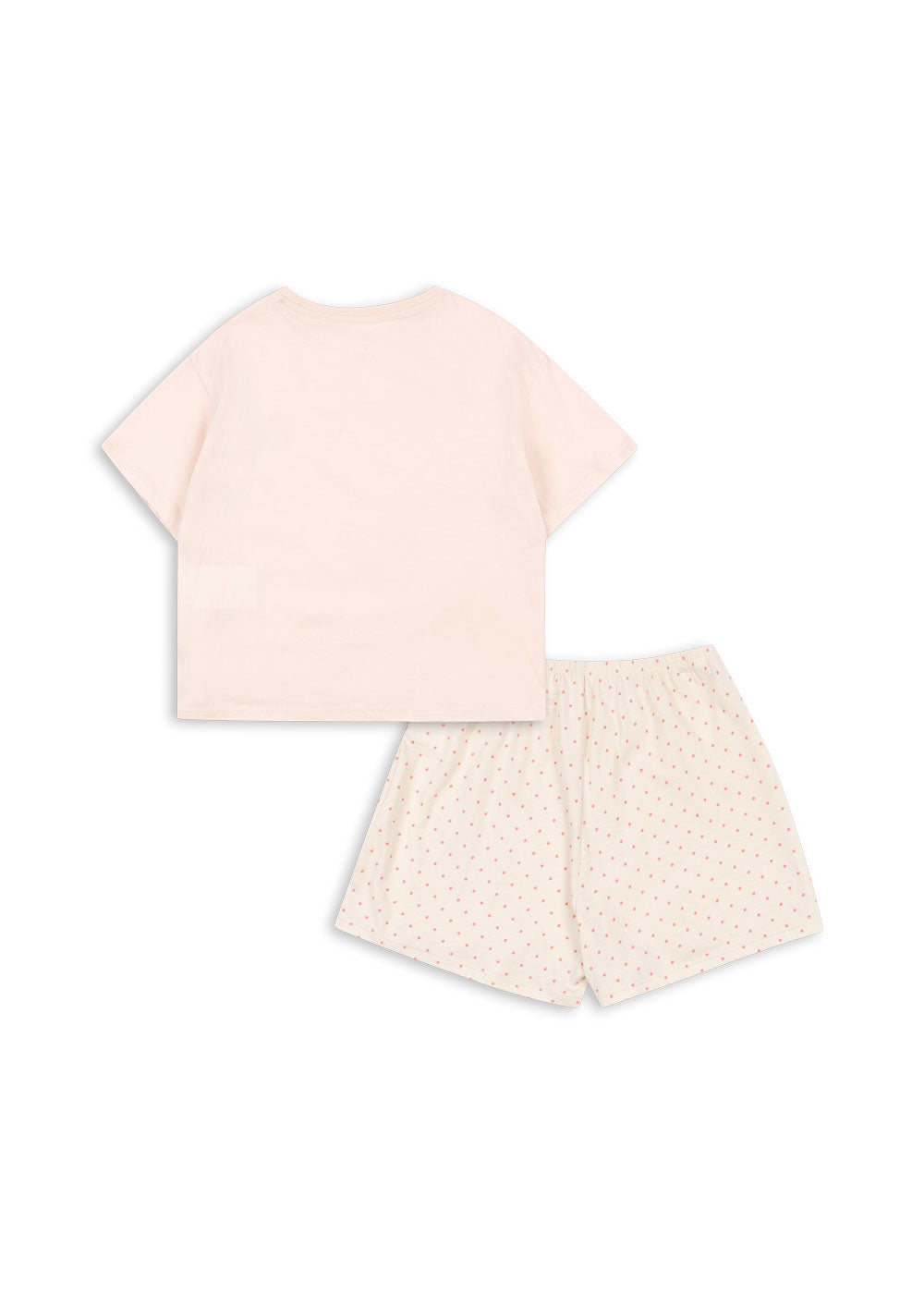 FAMO Organic Cotton Short Sleeves Set Cat Printed