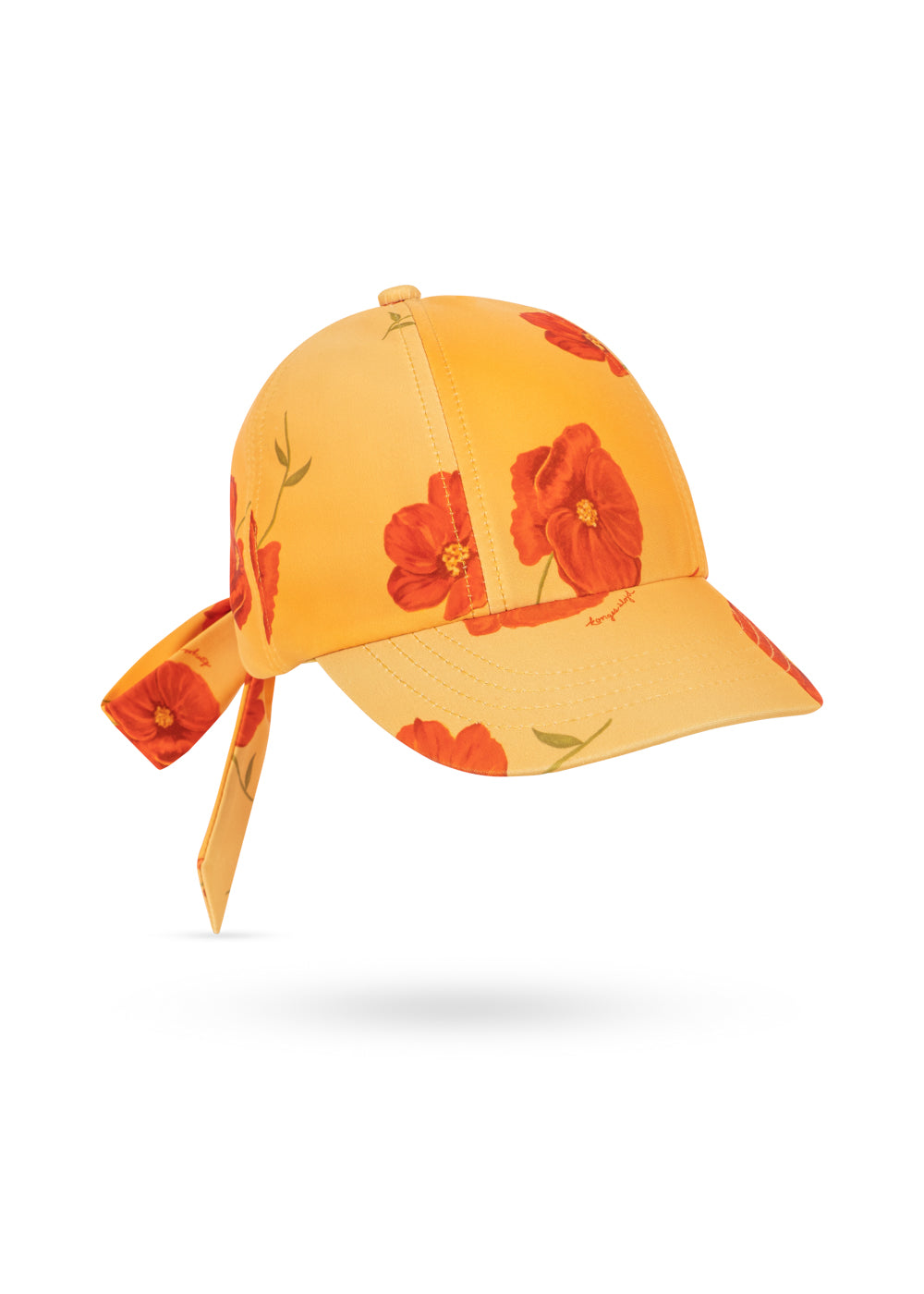 Konges Slojd ABRIA Kids Summer Sun Hat Bow Floral Tie Back Viella Sol