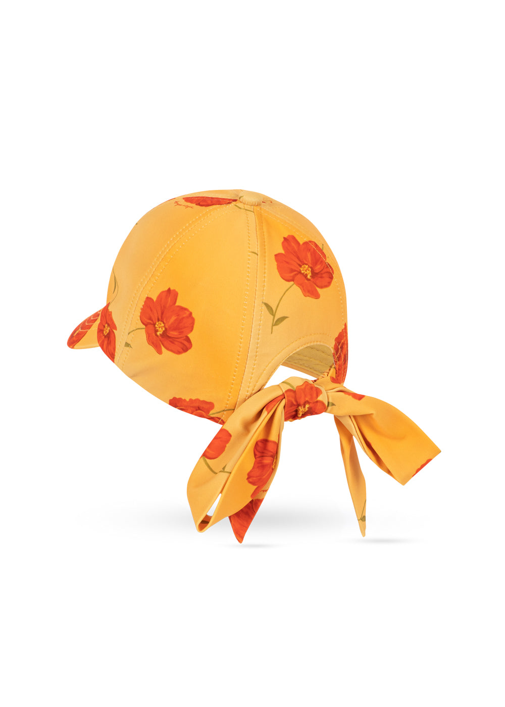 Konges Slojd ABRIA Kids Summer Sun Hat Bow Floral Tie Back Viella Sol
