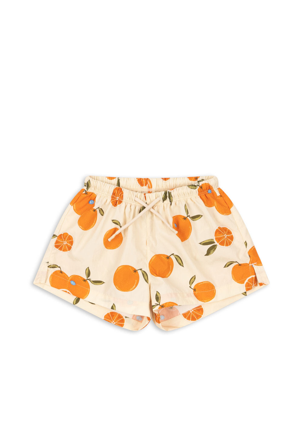 Konges Sløjd POMIO Kids Orange Print Summer Swim Trunks Shorts