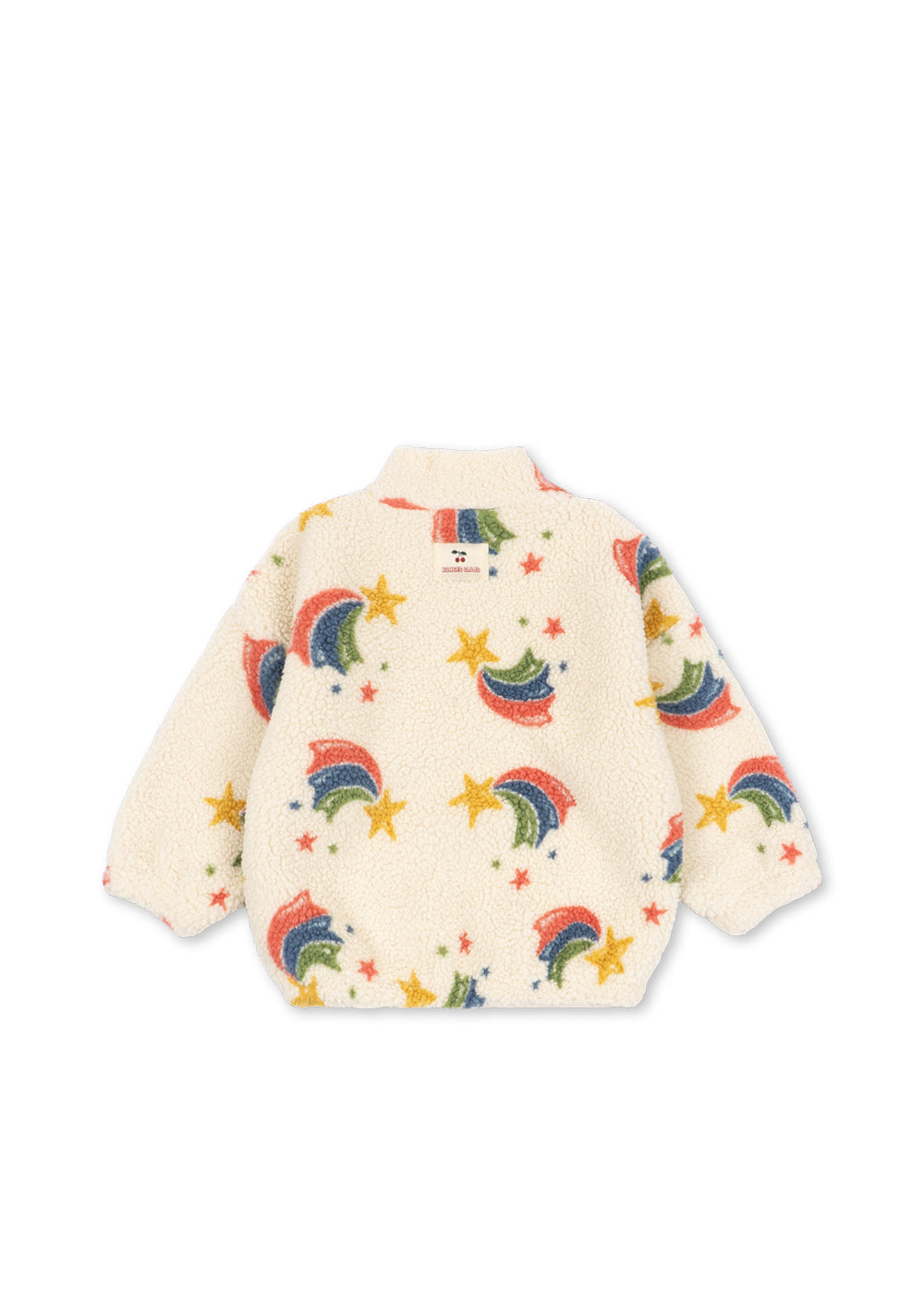 Konges Sløjd JODY Teddy Half-Zip Kids Fleece Rainbow Star