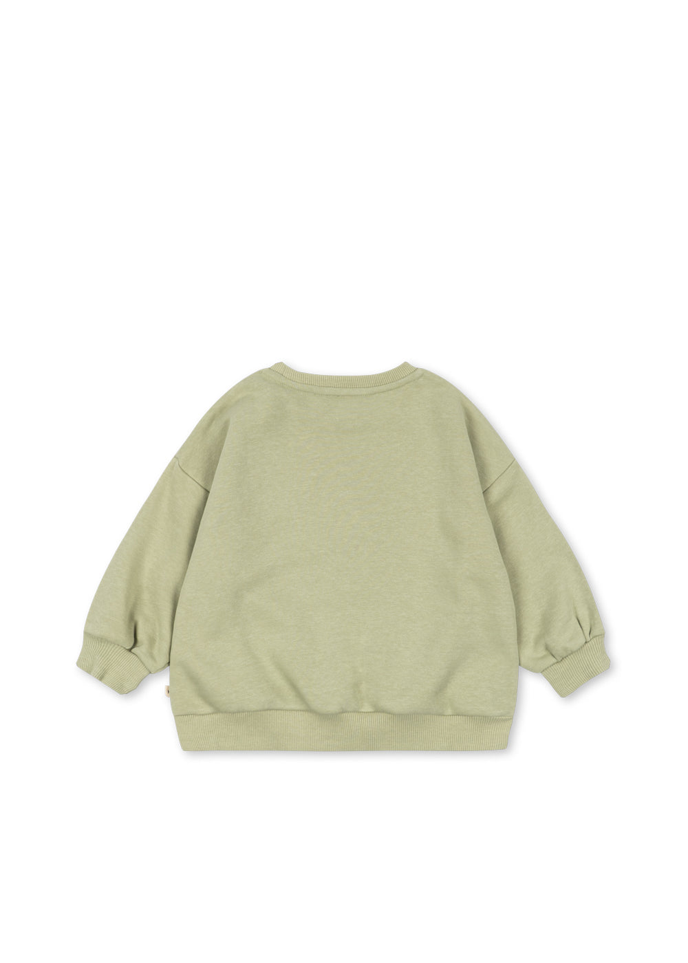 Konges Sløjd LOU Tiger Printed Kids Organic Cotton Sweatshirt Sage