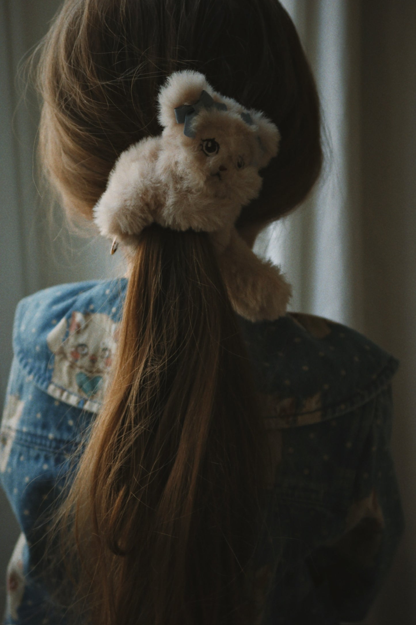 Konges Sløjd Kitty Furry Hair Elastic Fluffy Cat