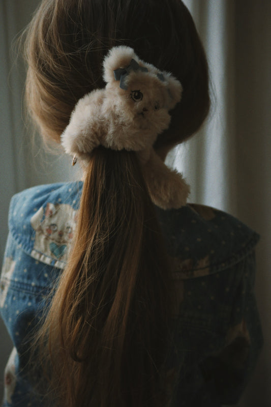 Konges Sløjd Kitty Furry Hair Elastic Fluffy Cat