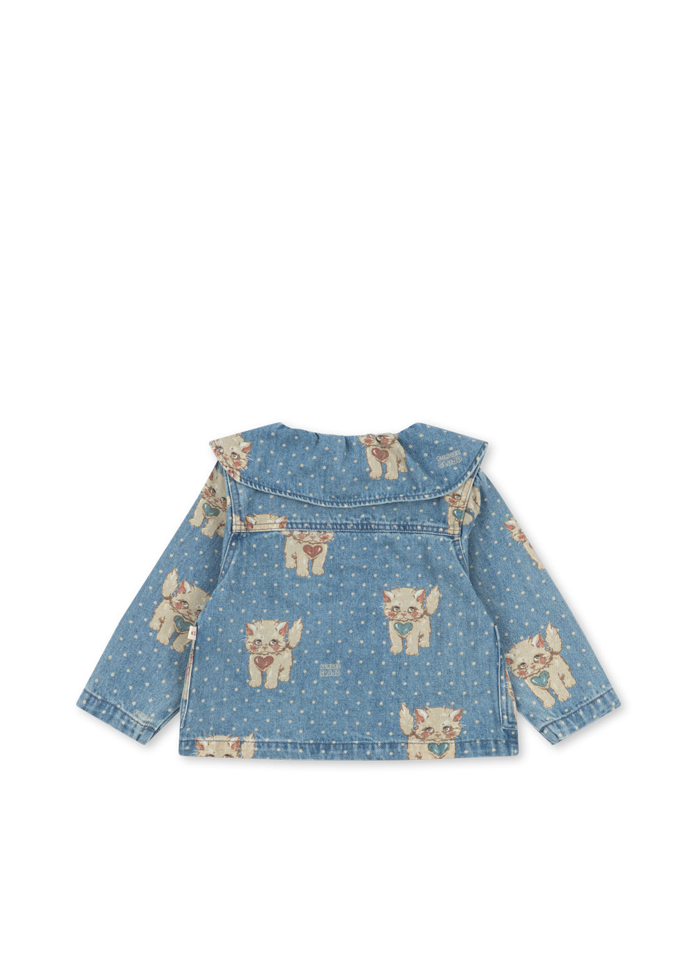 Konges Sløjd Magot Collar Organic Cotton Jacket Kitty Denim