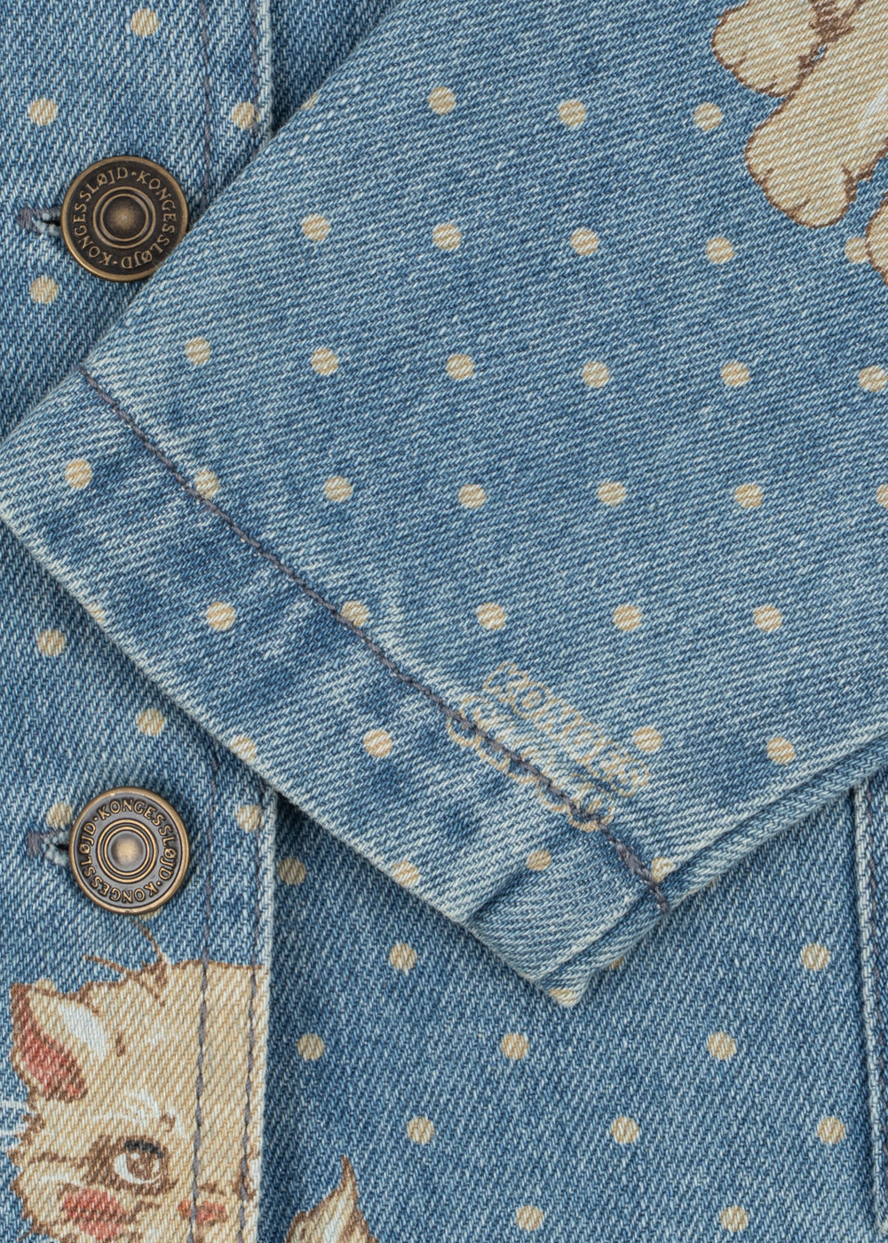 Konges Sløjd Magot Collar Organic Cotton Jacket Kitty Denim