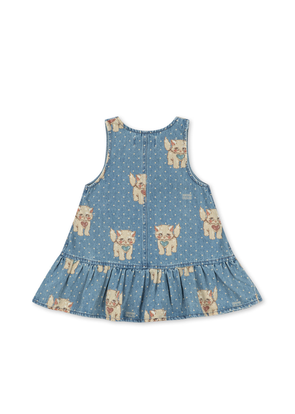 Konges Sløjd Magot Sleeveless Organic Cotton Dress Kitty Denim