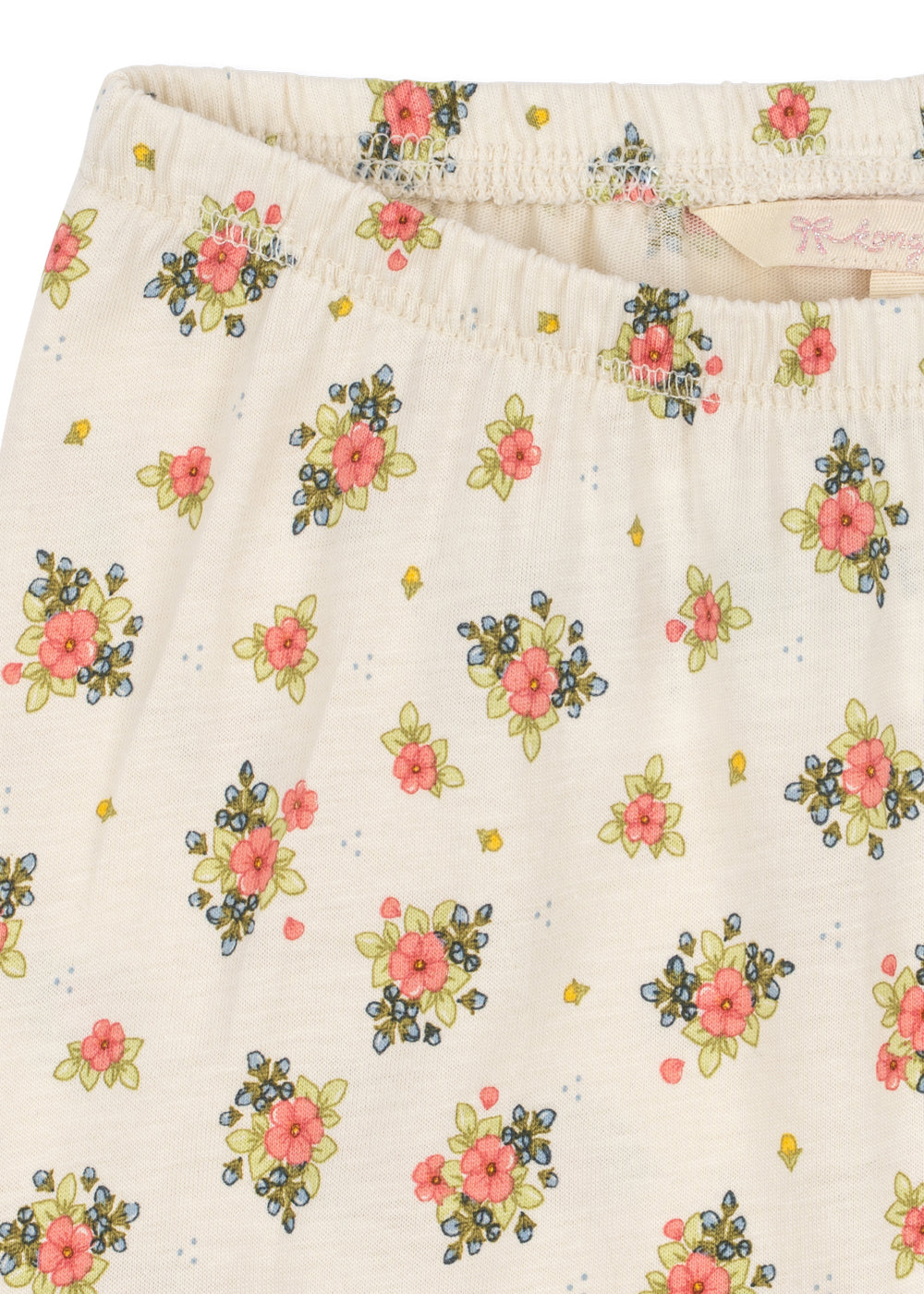 Konges Sløjd Pio Frill Organic Cotton Collars Floral Kids Pyjama Set