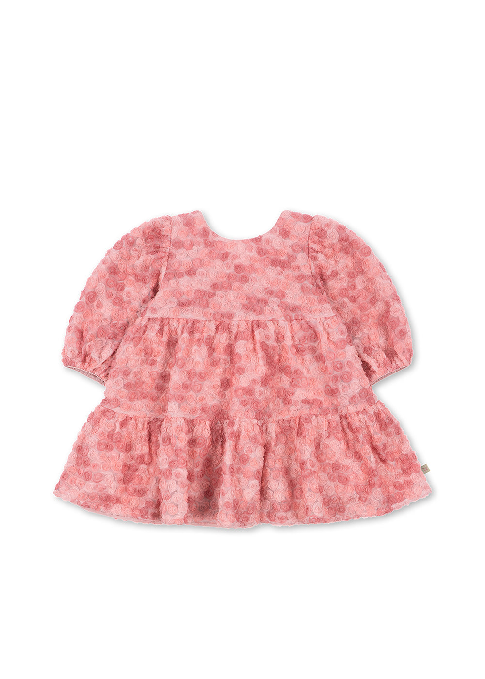 Konges Sløjd Ally Long Sleeve Flower Dress Veiled Rose