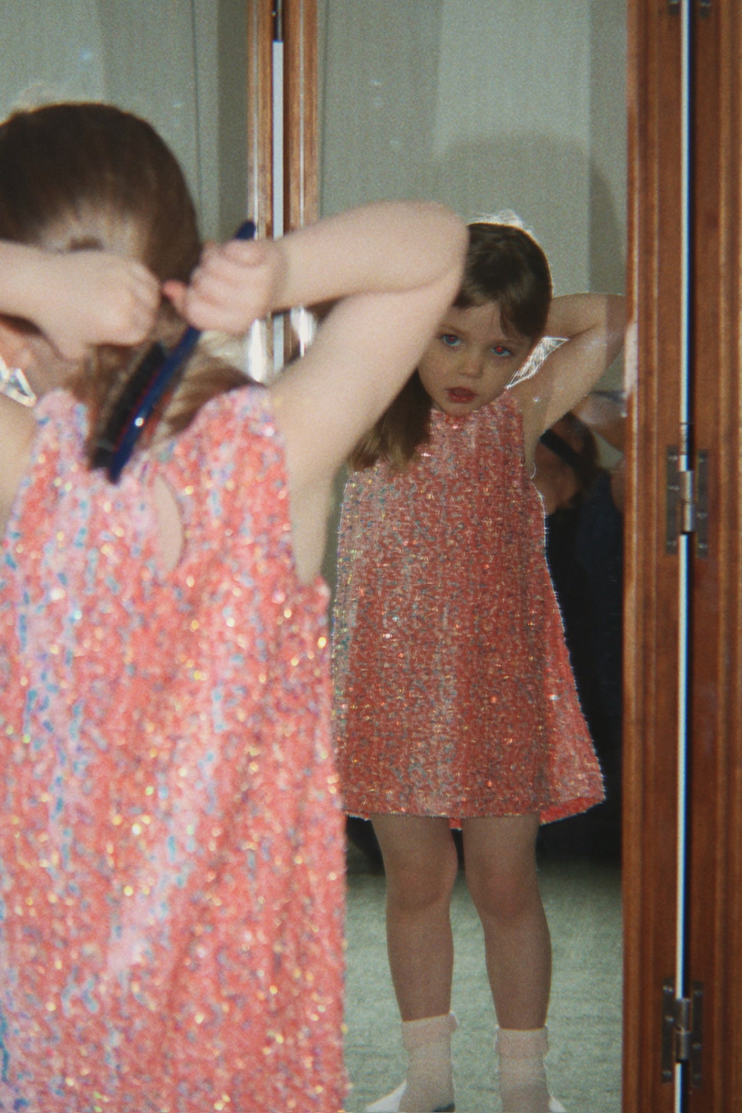 Konges Sløjd Starlight Sequin Sleeveless Dress Pink