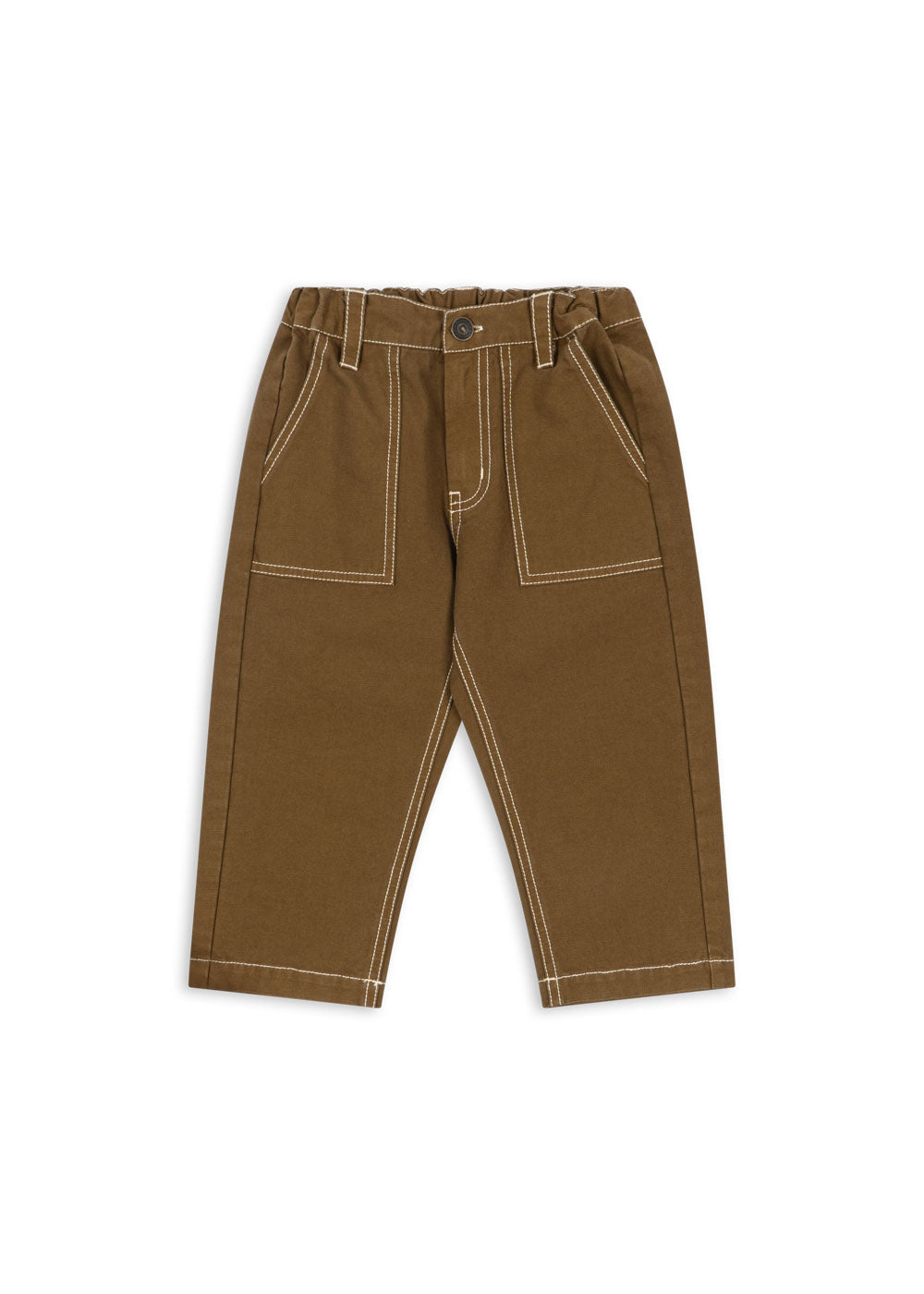 Konges Sløjd Rida Organic Cotton Pants Brown