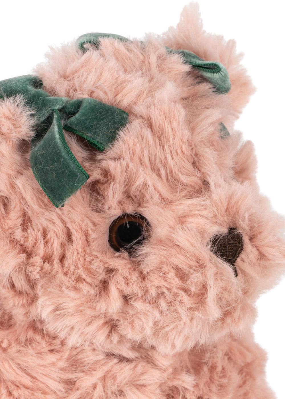 Konges Sløjd Teddy Footies Kids’ Bear Slippers Dusty Pink