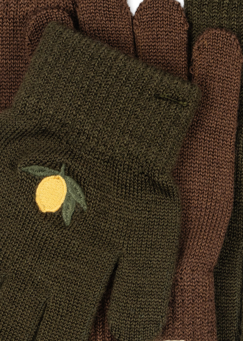 Konges Sløjd 2 Pack Filla Wool Blend Kids Gloves Kombu Green
