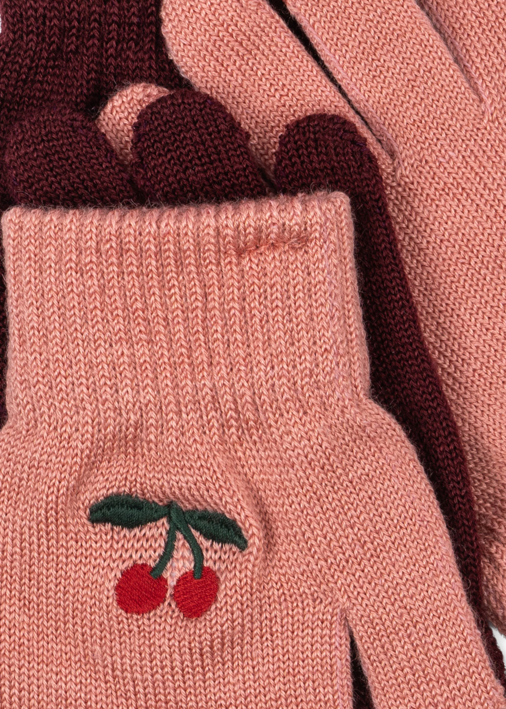 Konges Sløjd 2 Pack Filla Wool Blend Kids Gloves Sorbet