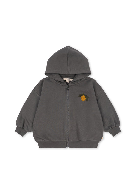 Konges Sløjd Lou Sweat Kids Organic Cotton Zip-Up Hoodie Magnet