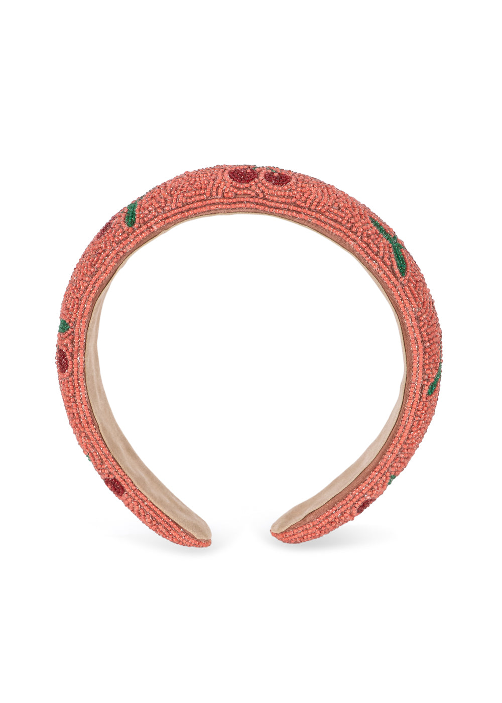 Konges Sløjd Girls' Beaded Hairbrace Cherry Headband