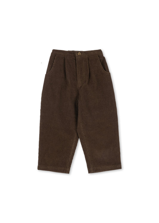 Konges Sløjd Remy Corduroy Pants Organic Cotton SLATE BLACK