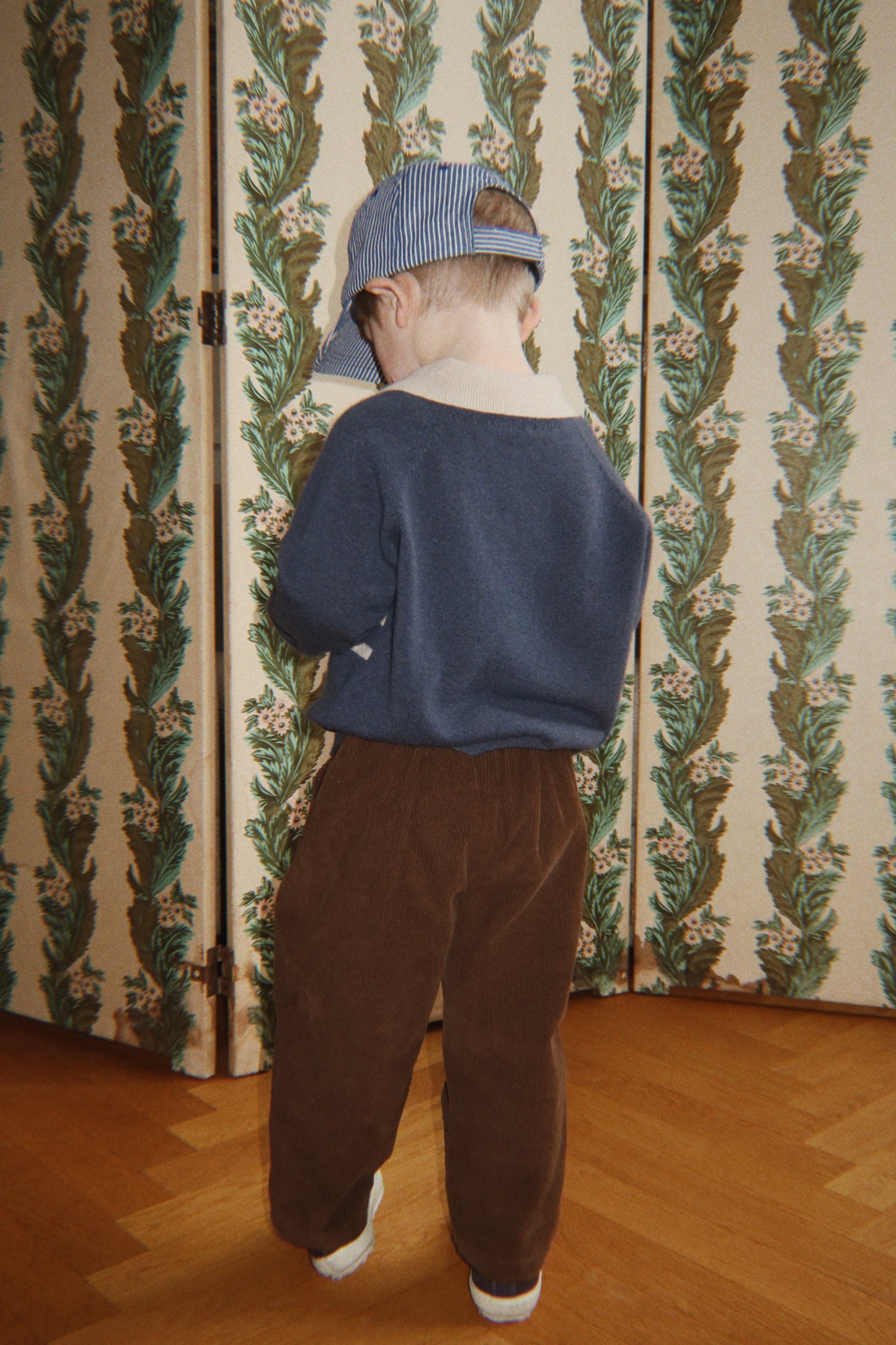 Konges Sløjd Remy Corduroy Pants Organic Cotton SLATE BLACK