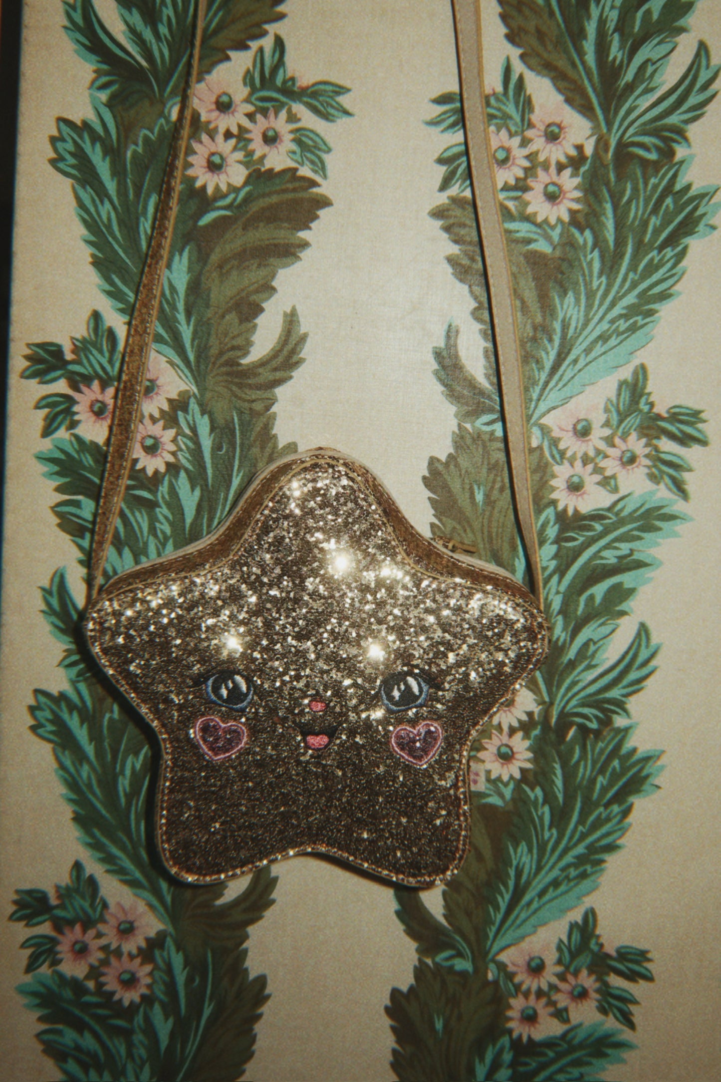 Konges Sløjd TUT Star Shoulder Bag Gold Glitter