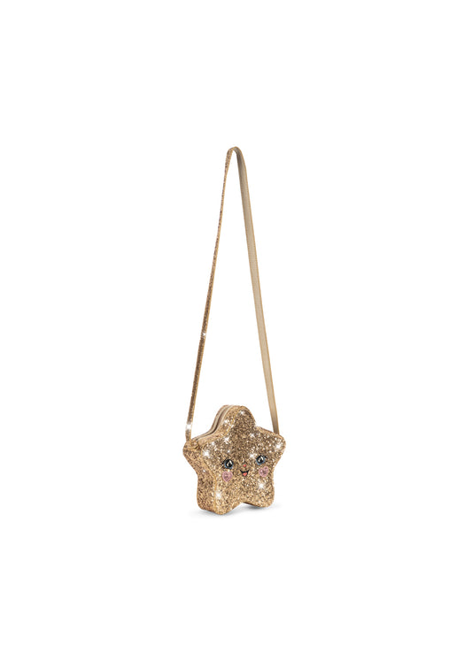 Konges Sløjd TUT Star Shoulder Bag Gold Glitter