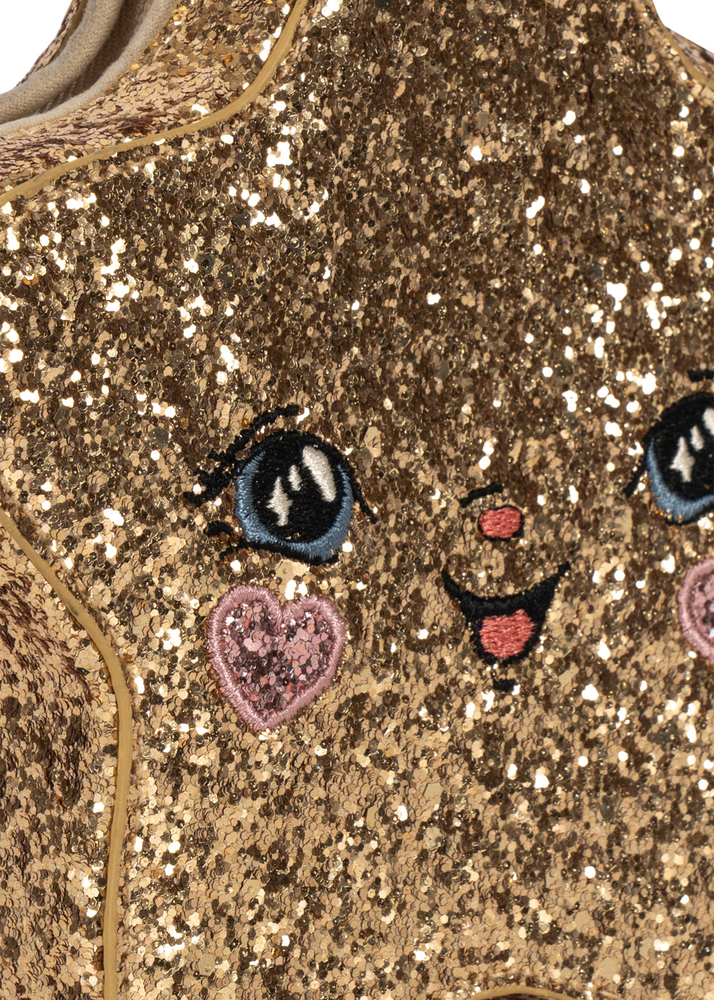 Konges Sløjd TUT Star Shoulder Bag Gold Glitter