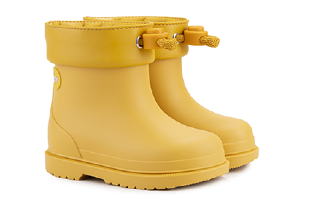 BIMBI EURI Amarillo Kids Waterproof Rain Boots Yellow -AMARILLO