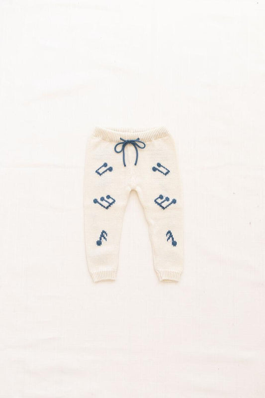 White Melody Knit Pant