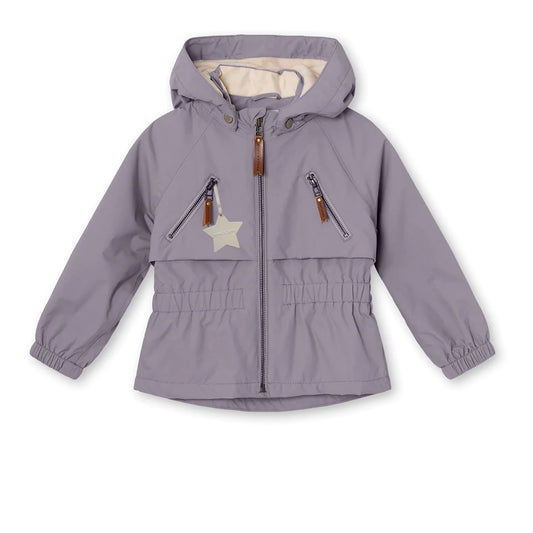 Algea Fleece Lined Spring Jacket Minimal Lilac