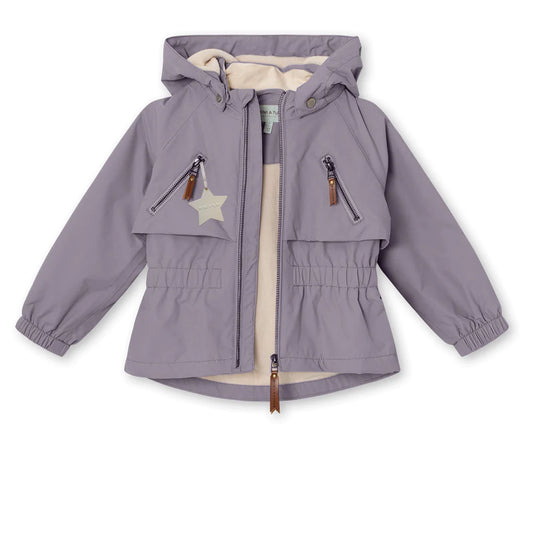 Algea Fleece Lined Spring Jacket Minimal Lilac