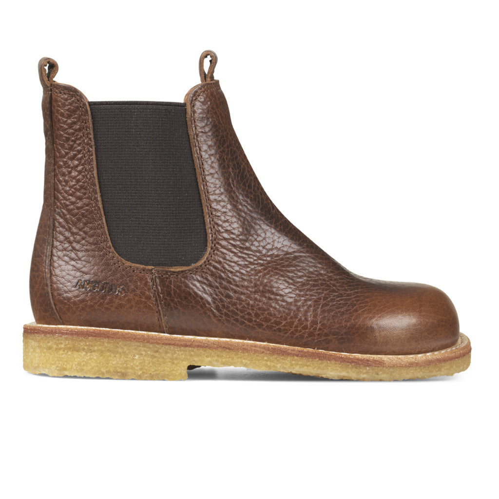 Classic Chelsea Leather Boot Brown