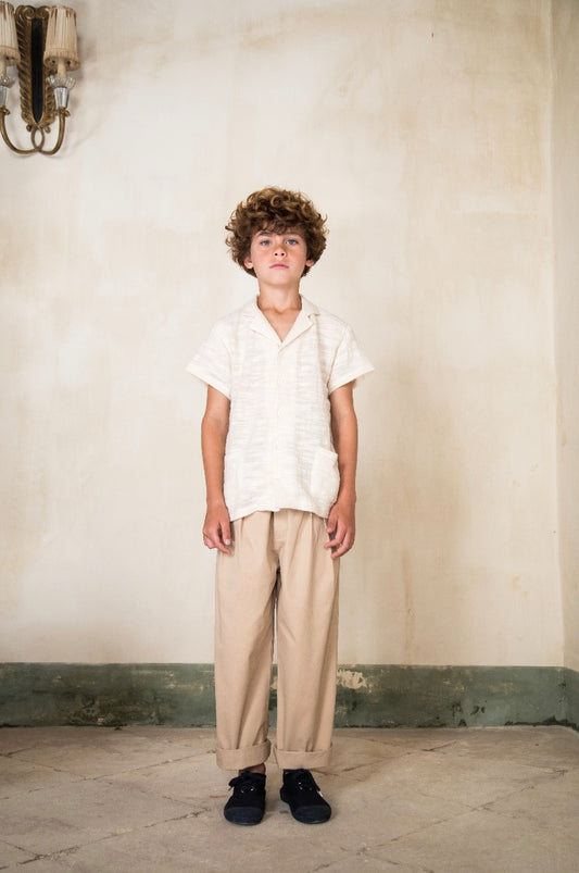 Noa Organic Cotton Shirt White