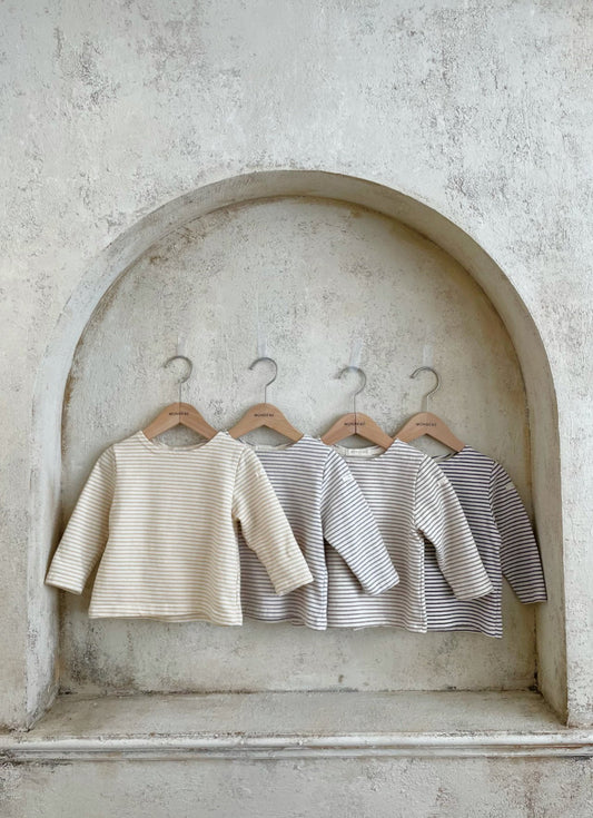 Stripe Cotton T-shirt
