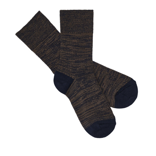 2-Pack Melange Sock Dark Navy