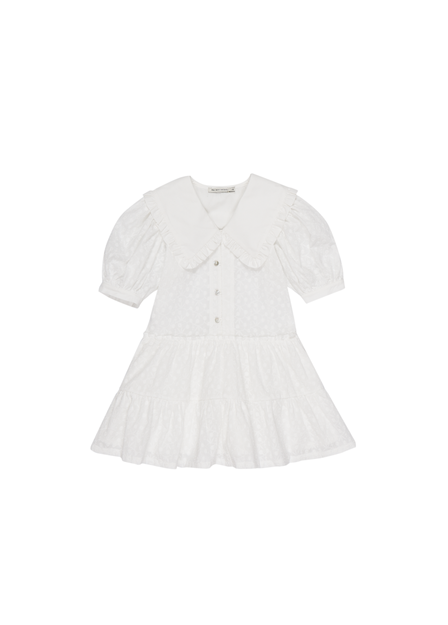 Antonella Cotton Dress White