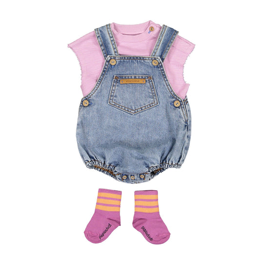 Baby Cotton Sleeveless Top Lavender