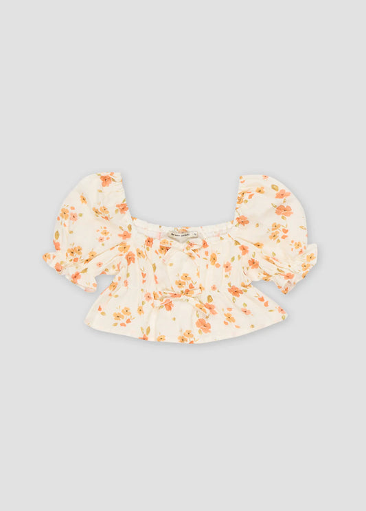 Fiorella Short Sleeves Cotton Blouse