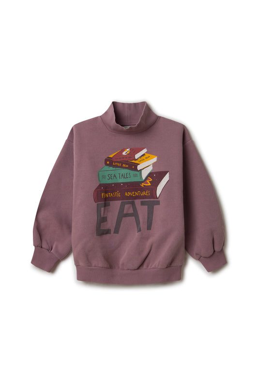 FIR Organic Cotton Sweatshirt Orchid Dark