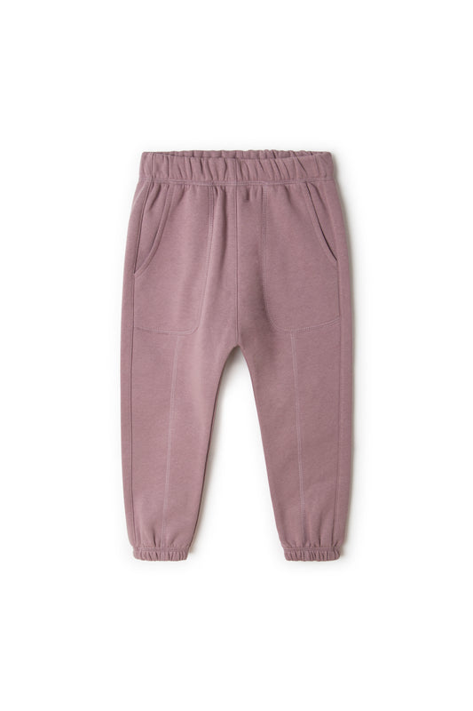 Hemlock Organic Cotton Joggers Orchid Dark
