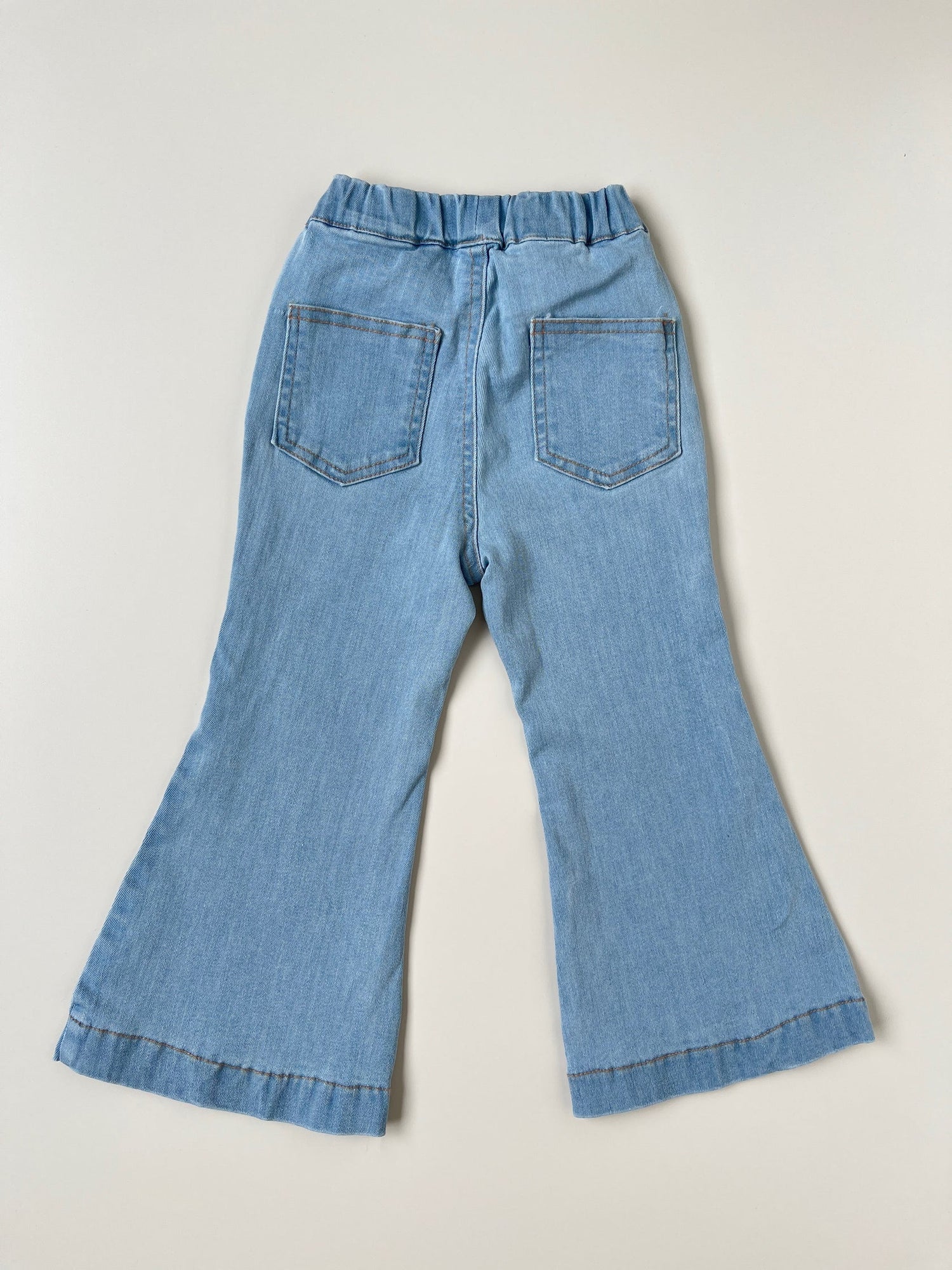 Flared Leg Jeans - Light denim blue - Kids