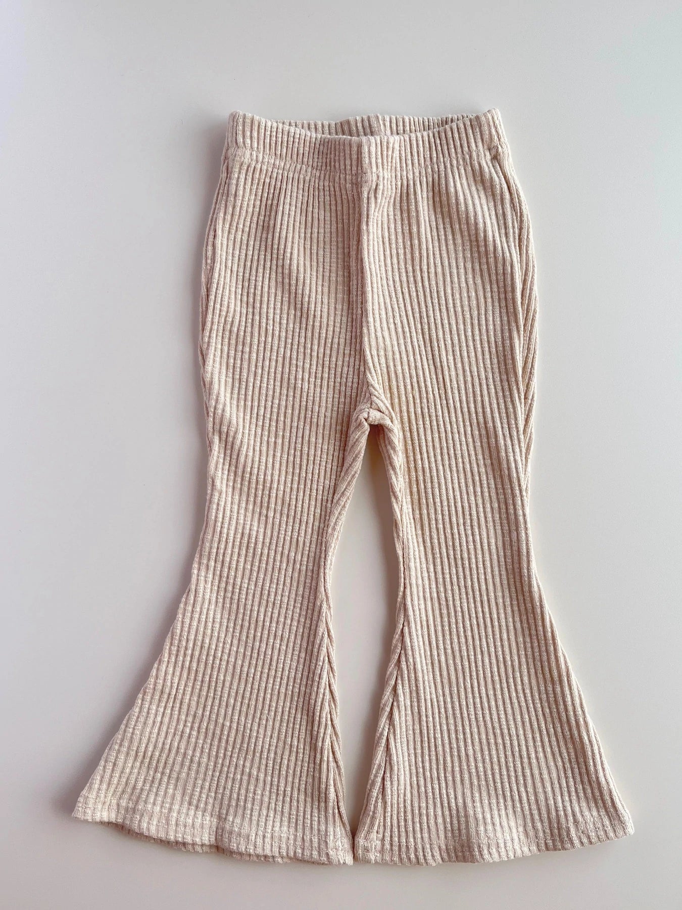 Modal Flare Trousers Natural