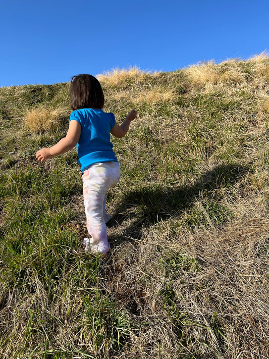 Puff Short Sleeve T Shirt Blue