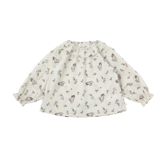 ZINETTE FRILL BLOUSE