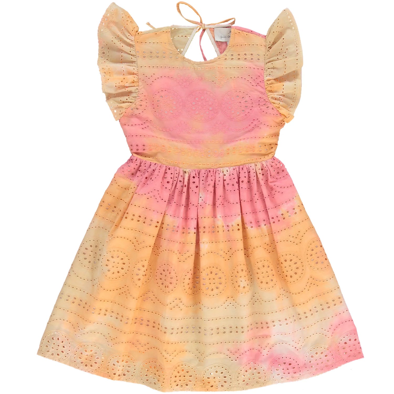Isla Cotton Dress Romantic Garden-BEBE ORGANIC