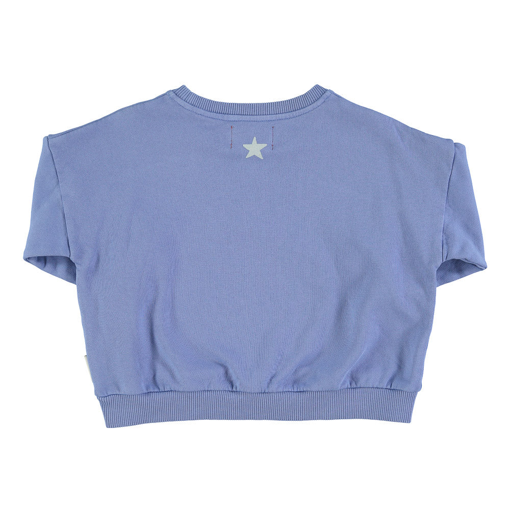 Unisex Organic Cotton Vida Bonita Sweatshirt Blue